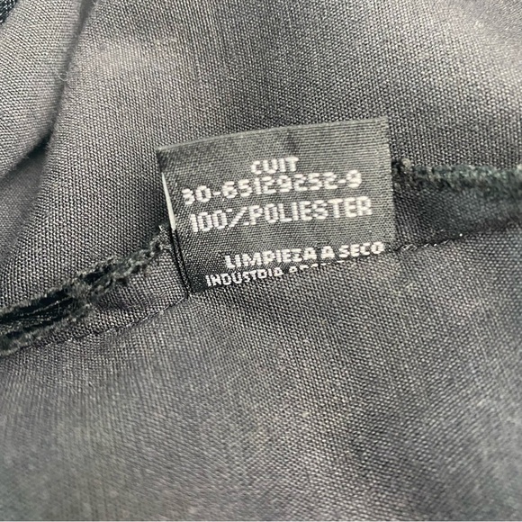 Satin Stretch Pencil Skirt Black Size Small - Picture 5 of 5